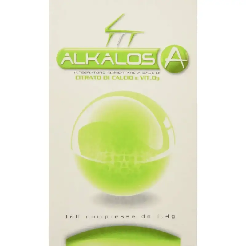 Alkalos 120 compresse - integratore per l'osteoporosi