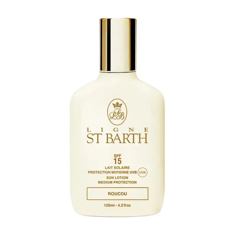 Ligne st. barth Latte solare spf15 roucou 125 ml