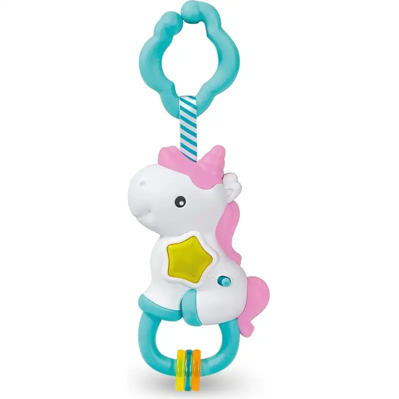 Clementoni Magic unicorn - sonaglino luci e suoni