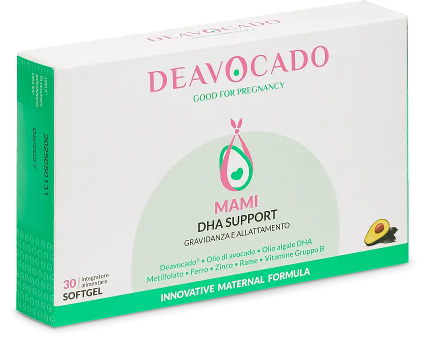 Deavocado MAMI Dha Support Gravidanza e Allattamento 30 softgel
