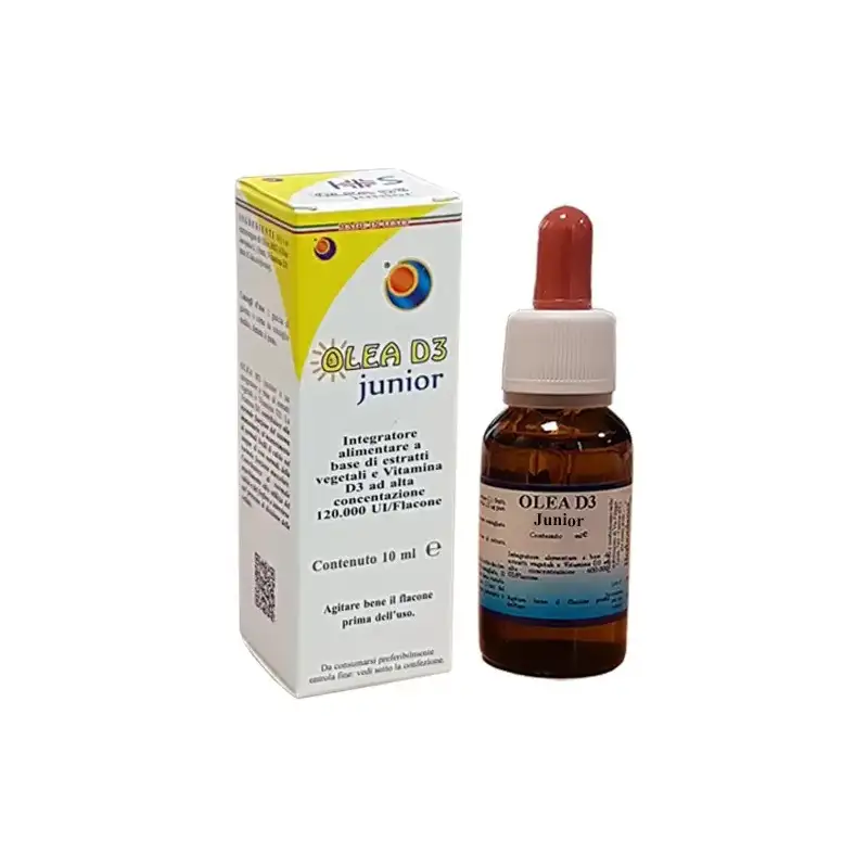 Olea d3 junior 10 ml - integratore di vitamina d3