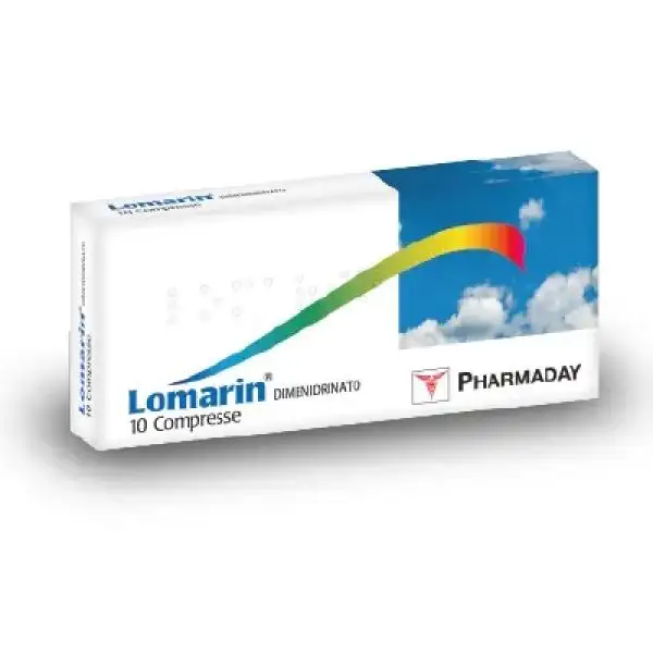 Lomarin 50mg Dimenidrinato 10 Compresse