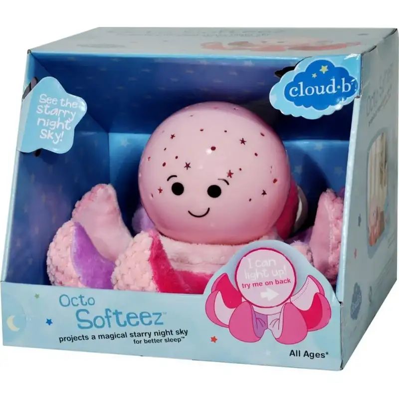 Cloud-b Proiettore luminoso cloud b octo softeez rosa