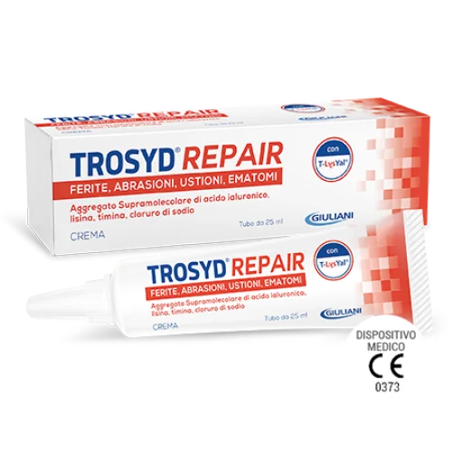 Trosyd Repair 25ml Crema per Ferite, Abrasioni, Ustioni ed Ematomi