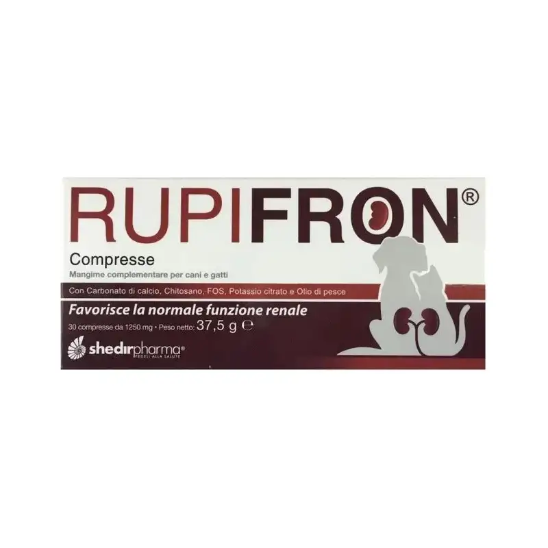 Shedir pharma Rupifron 30 compresse - mangime complementare per la funzione renale
