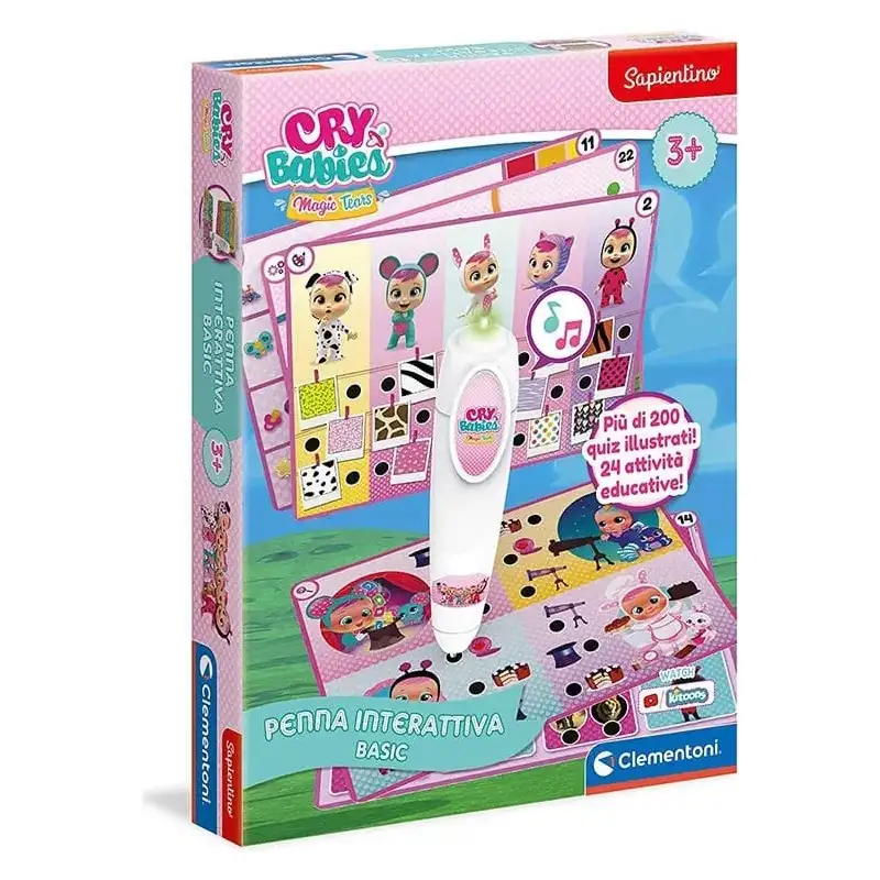 Clementoni Sapientino penna interattiva basic - cry babies