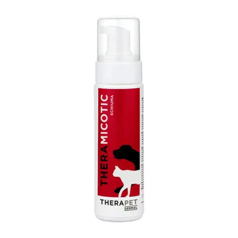 Bioforlife Therapet theramicotic dermal - schiuma detergente per cani e gatti 200 ml